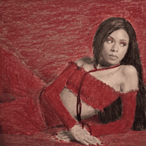 Crayon cover for Ravyn Lenae’s Crush